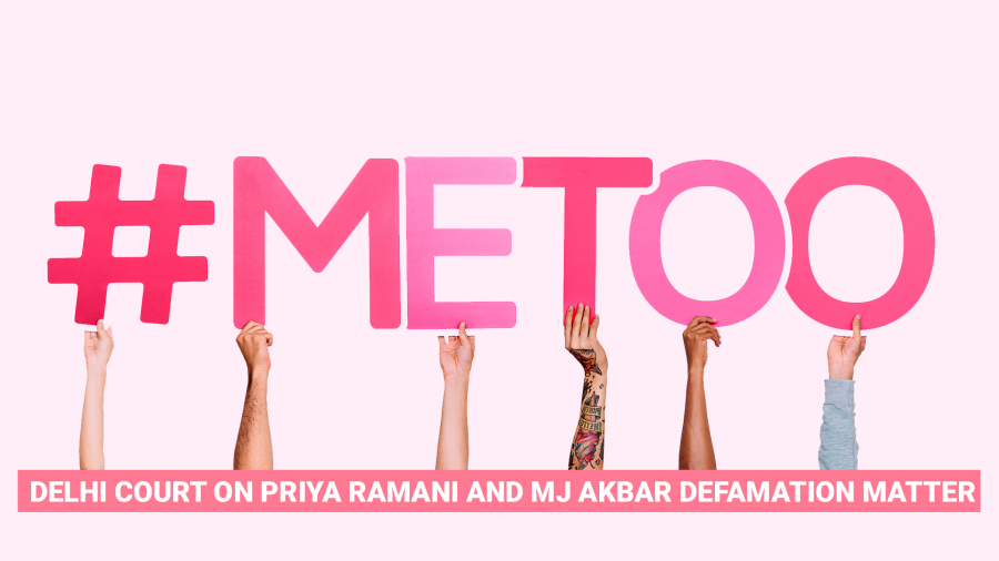 Priya Ramani defamation matter
