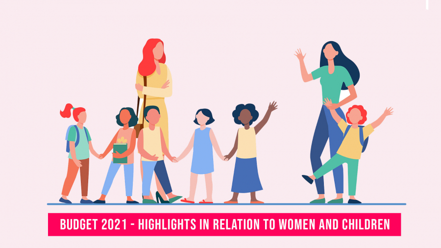 budget 2021 for women and children