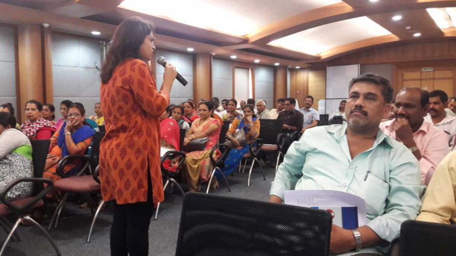 Employee awareness session in Hinduja