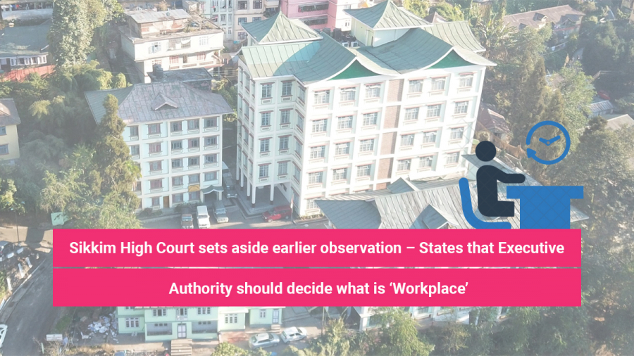 States Authority should decide what is Workplace