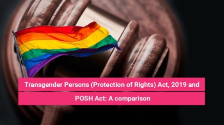 Transgender Person and POSH Act Comparison