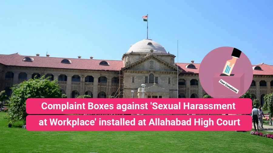 Complaint Boxes against 'Sexual Harassment at Workplace'