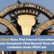 J&K High Court ruling on POSH Act complaint limitation