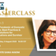 6 Aug 2020 – Global Pandemic of Domestic Violence Best Practices & Legal Solutions for Organizations and Survivor
