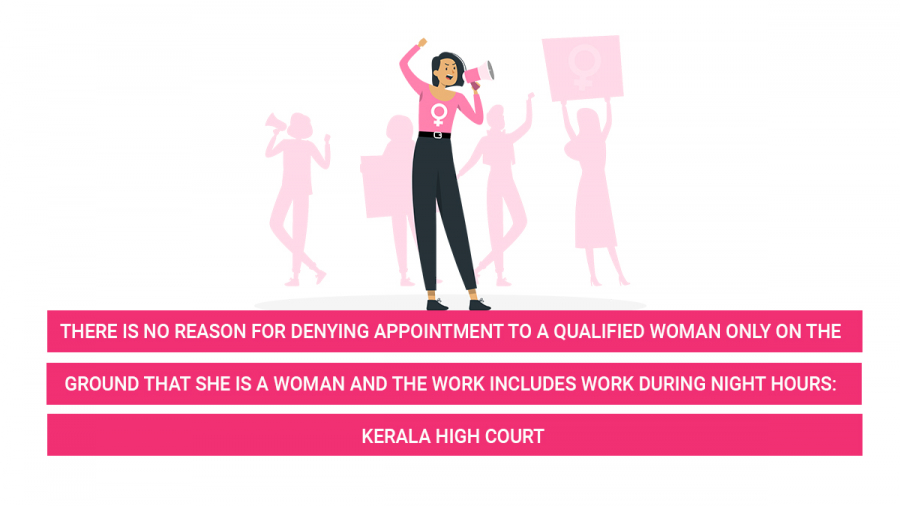 Kerala High Court on women working