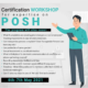 6 – 7 May 2021 – Certification Workshop for Expertise on POSH