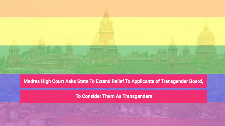 Applicants of Transgender Board