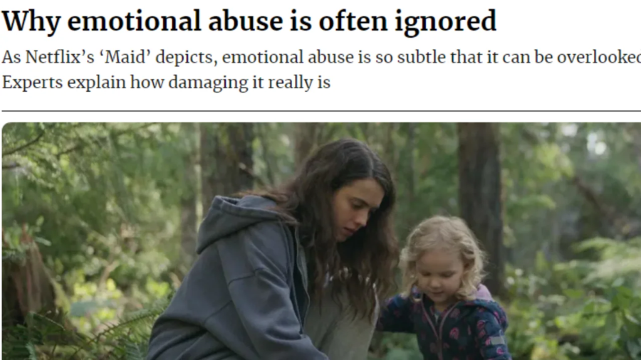 Why emotional abuse, is often ignored