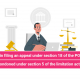 Delay in filing an appeal under posh act