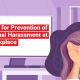 Tips for Prevention of Sexual Harassment