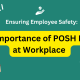 POSH Policy at Workplace