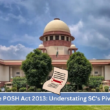 Preceding the POSH Act 2013